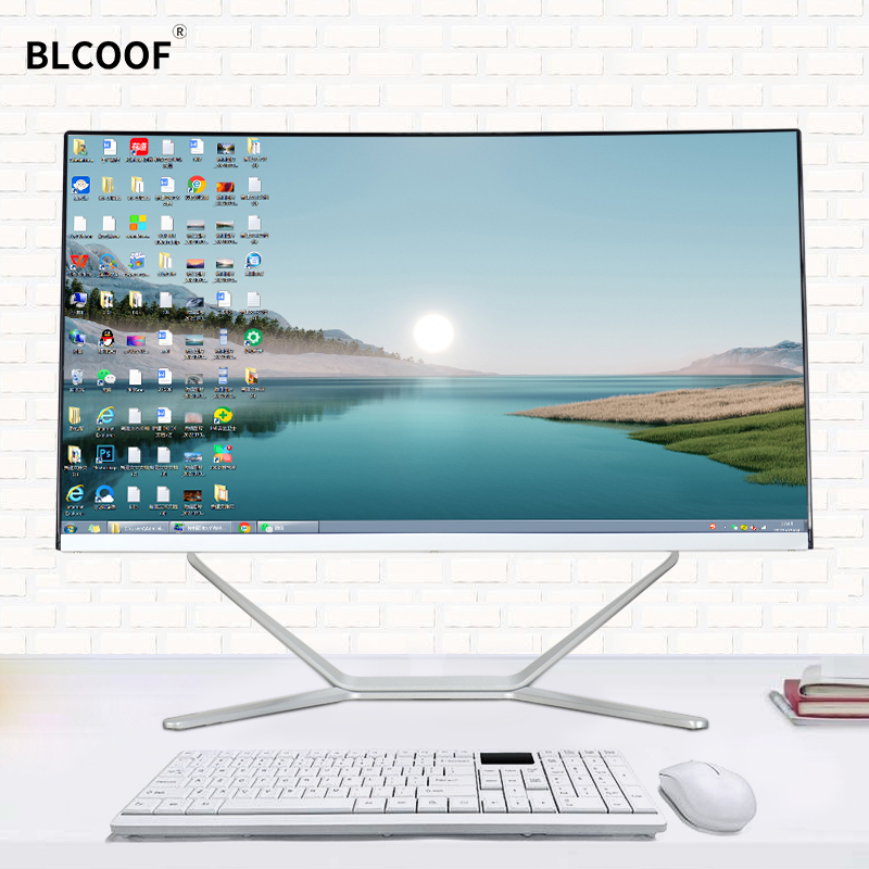 Pc Gaming Fullset - POS komputer layar lengkung semua dalam
