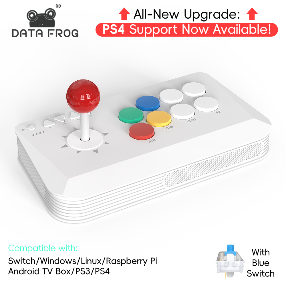 Joystick Pc Gaming - DATA FROG 2.4G Pengontrol Stik Pertarungan