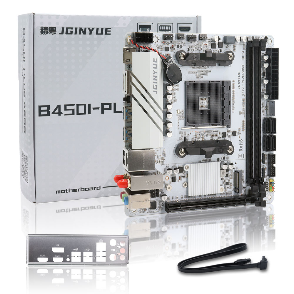 Pc Gaming Itx - Papan Induk Mini ITX B450I PLUS
