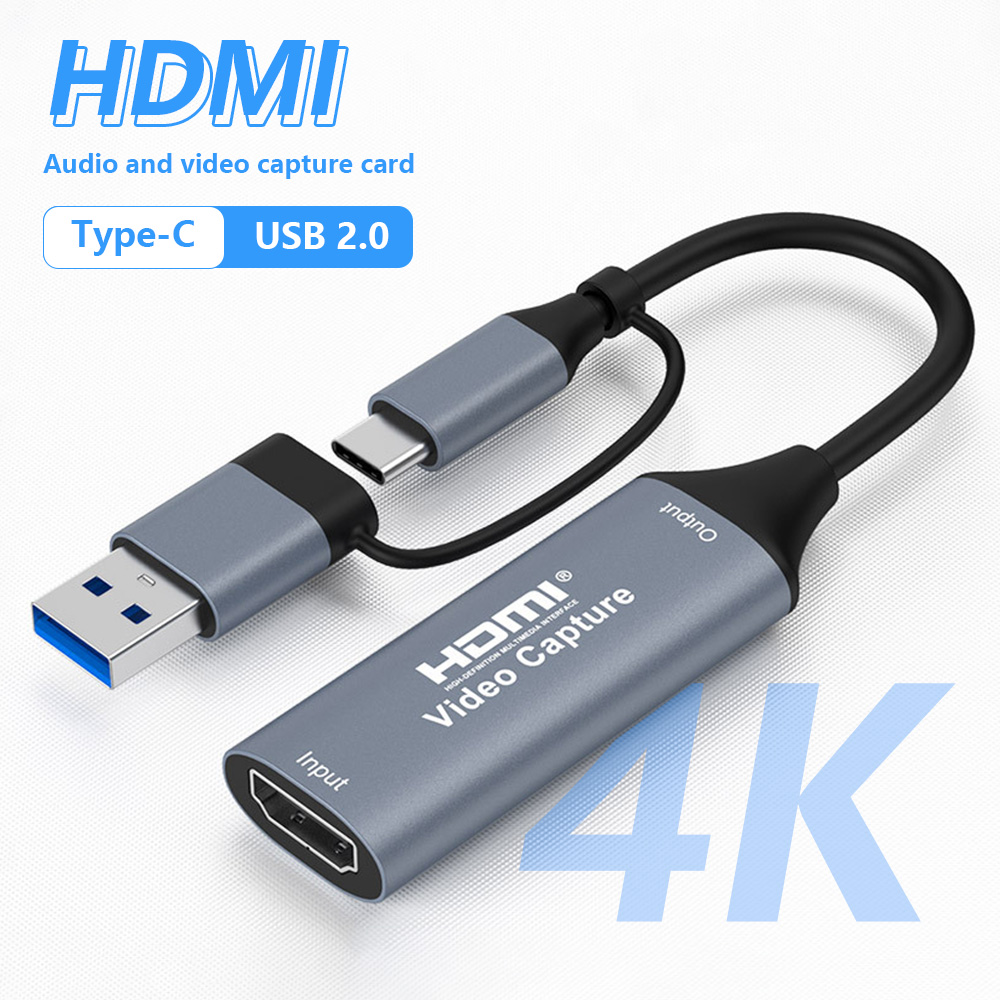 Capture Card Hdmi - Kartu Tangkap Video 4K 2 in