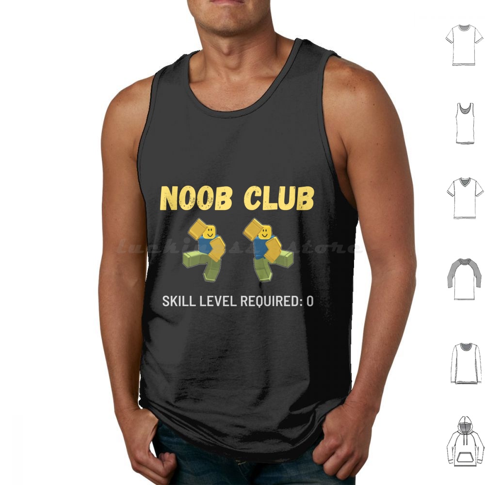 Pc Gaming Club - Noob Club, Rompi Tank Top Keren