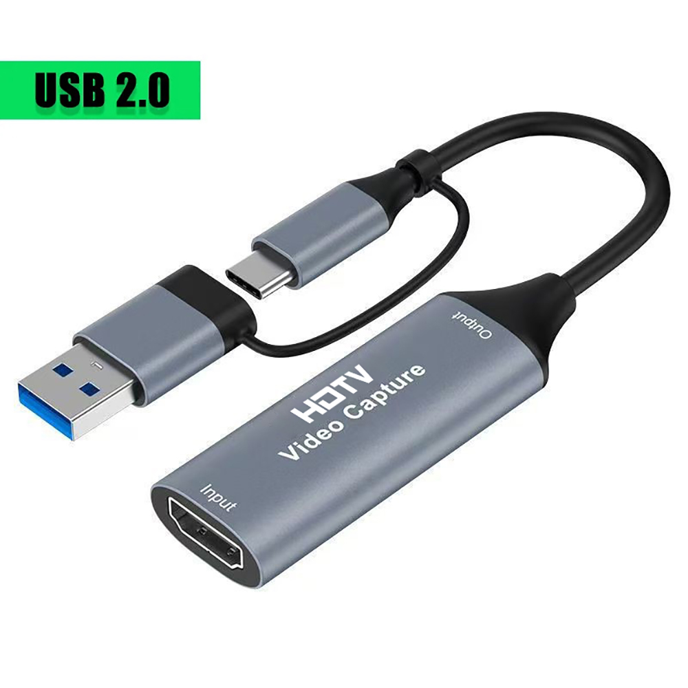 Capture Card Hdmi - Kartu Penangkap Video USB 3.0 2-in-1,