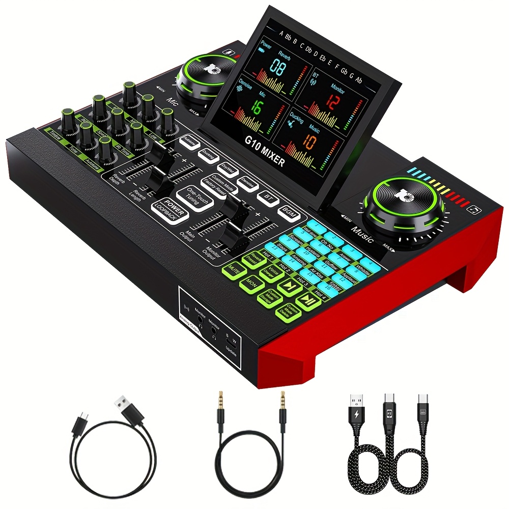 Pc Gaming Youtuber - Tenlamp G10, perangkat untuk podcasting, kartu