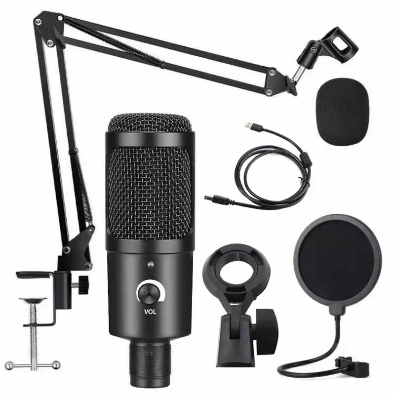 Pc Gaming Youtuber - Mikrofon Perekam Mikrofon Kondensor USB dengan