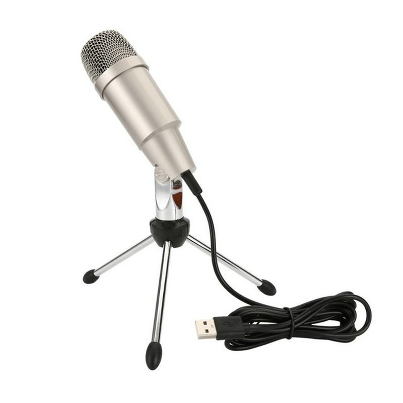 Pc Gaming Youtuber - Mikrofon Kondensor USB Profesional Mikrofon Berkabel