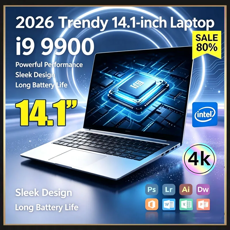 Pc Gaming I9 - Laptop PC Ultra Tipis 14,1