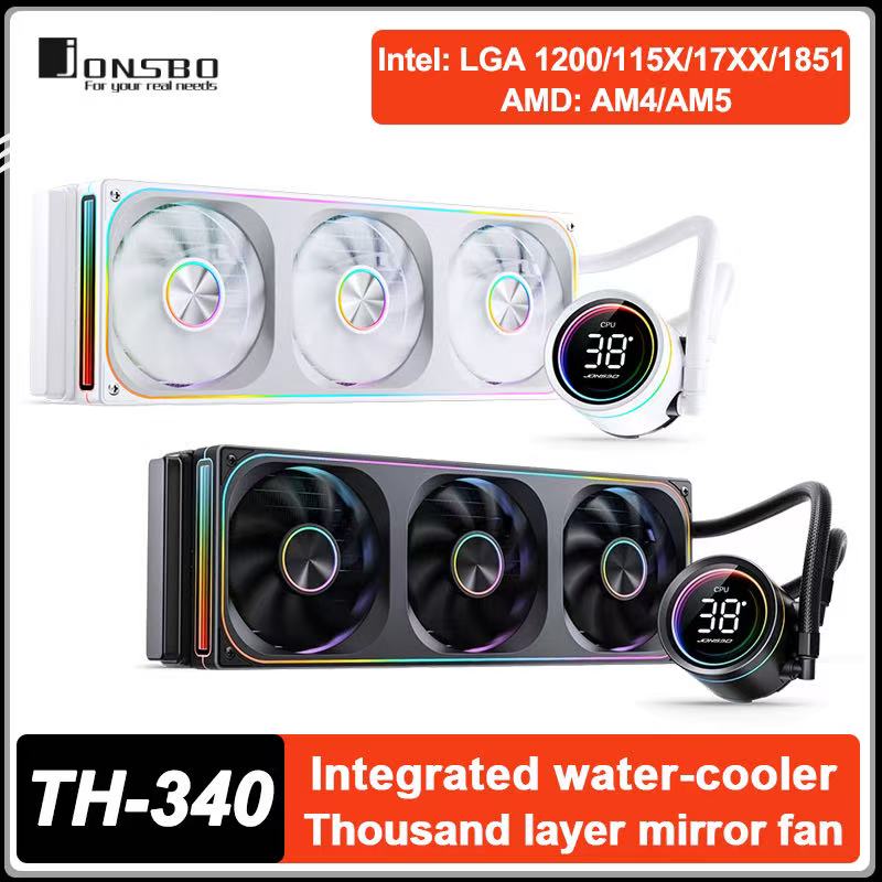 Pc Gaming Water Cooling - JONSBO TH-360 Pendingin Cair CPU Kipas
