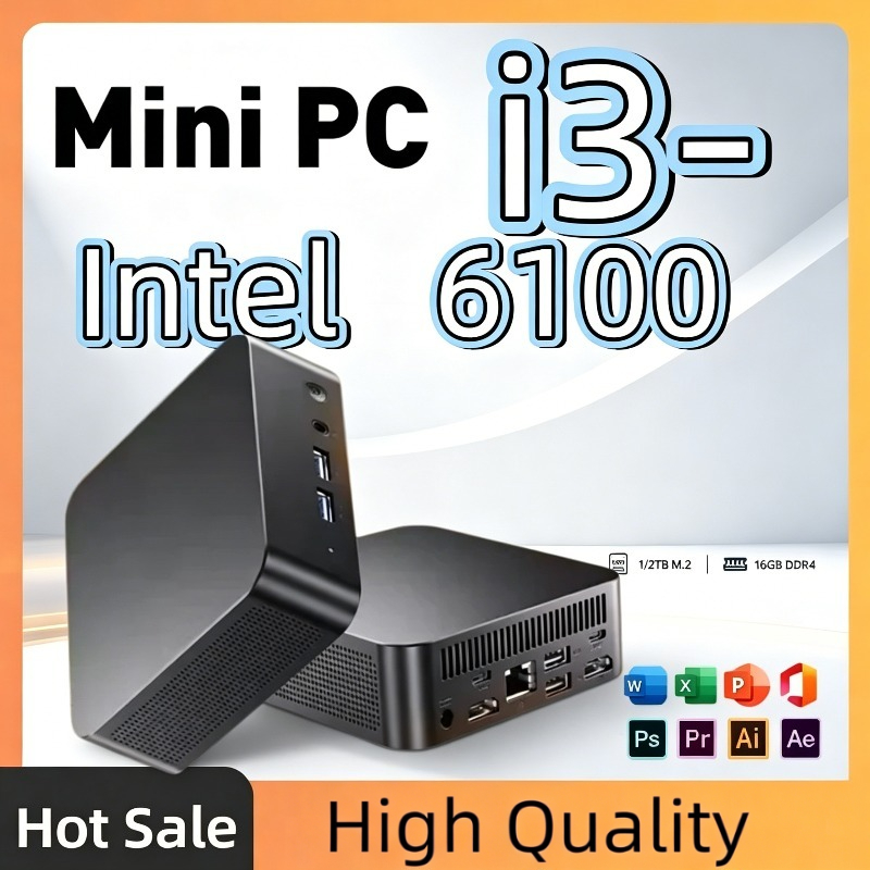 Pc Gaming I3 - PC MINI Intel Core i3 6100