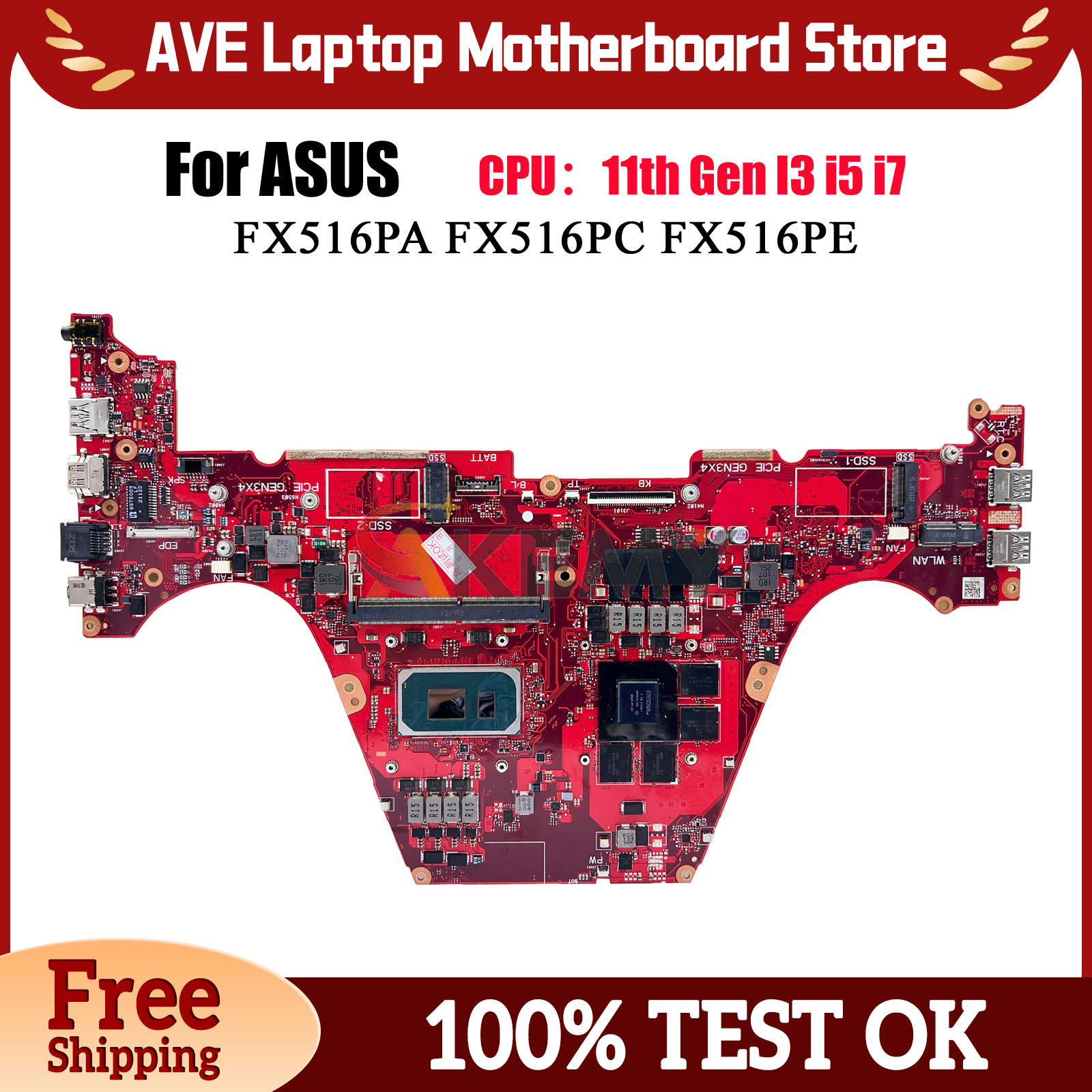 Pc Gaming I3 - Motherboard Laptop FX516PC Untuk ASUS TUF