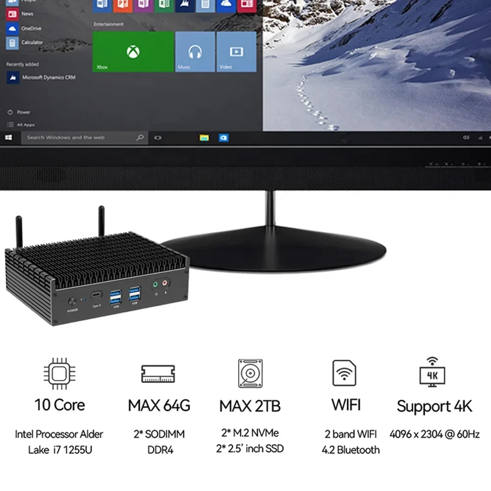 PC Gaming Mini Tanpa Kipas Bar - Pc Gaming I3 ulasan dan harga