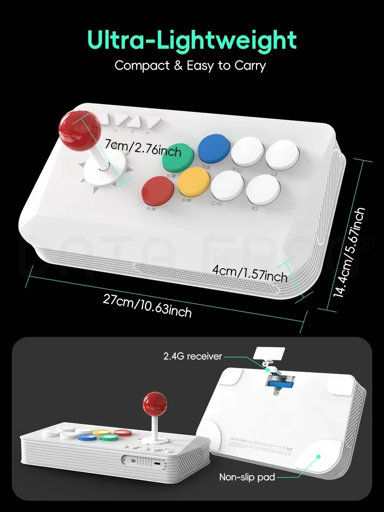 DATA FROG 2.4G Pengontrol Stik - Joystick Pc Gaming ulasan dan harga