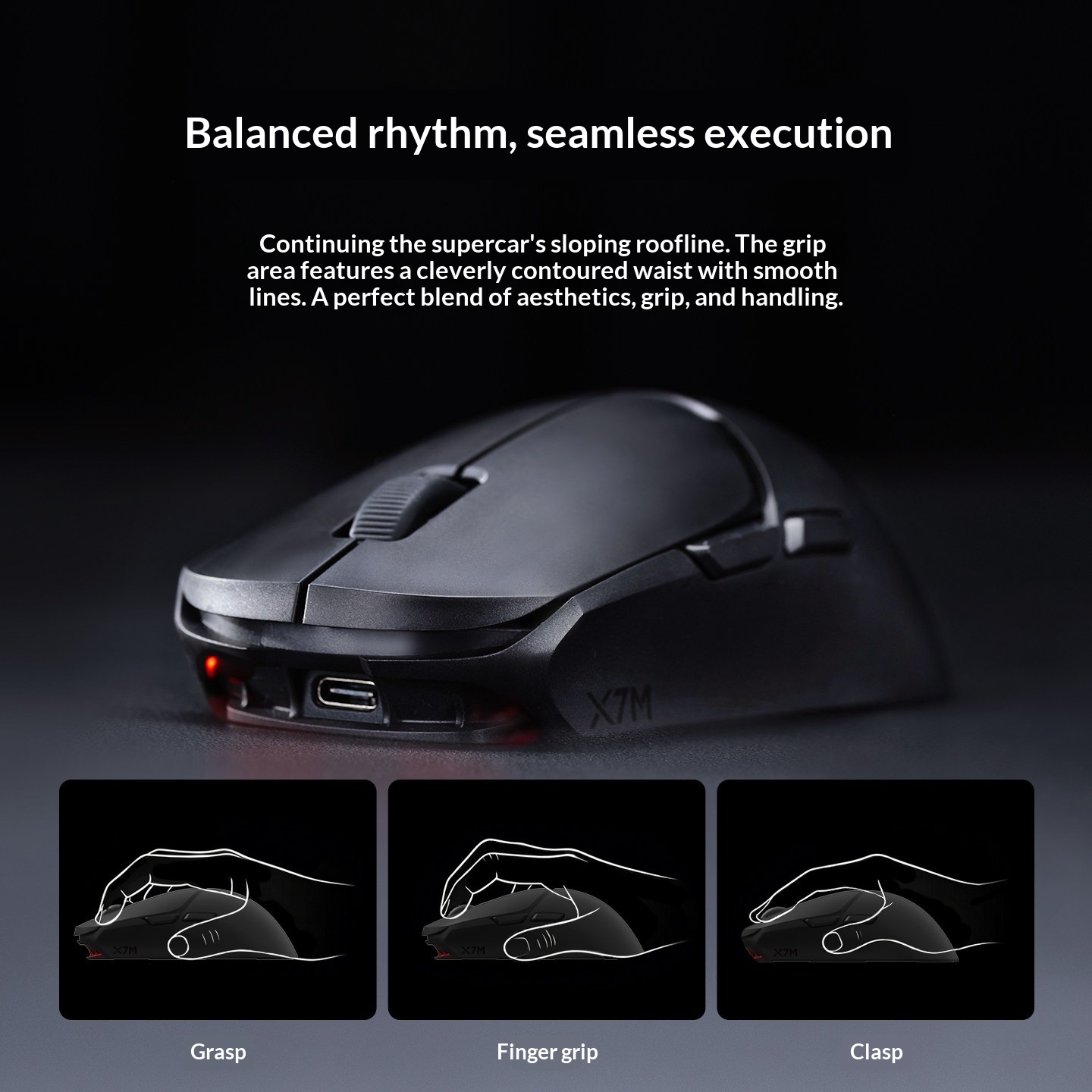Mouse Gaming Nirkabel Tri-Mode - Pc Gaming Cs2 ulasan dan harga