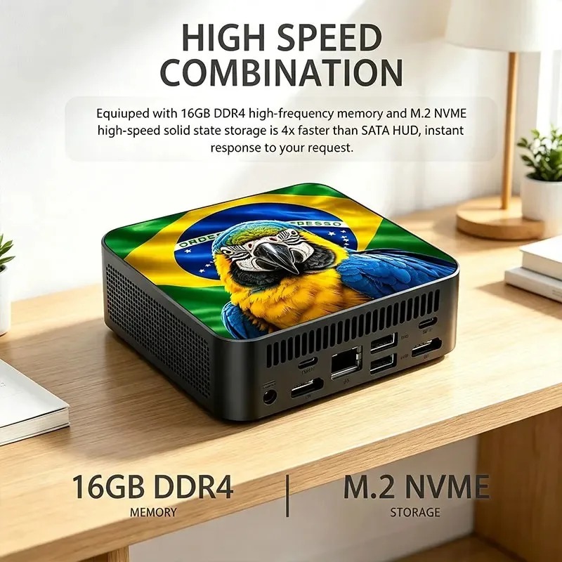 Mini PC Bendera Meksiko Brasil - Pc Gaming Mini ulasan dan harga