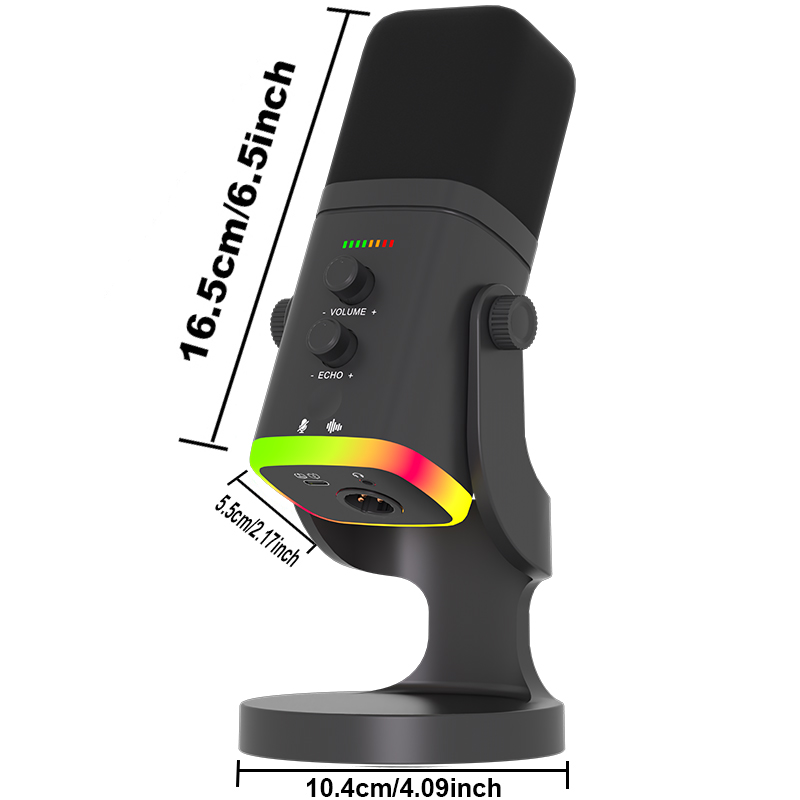 Mikrofon Dinamis XLR/USB untuk - Pc Gaming Youtuber ulasan dan harga