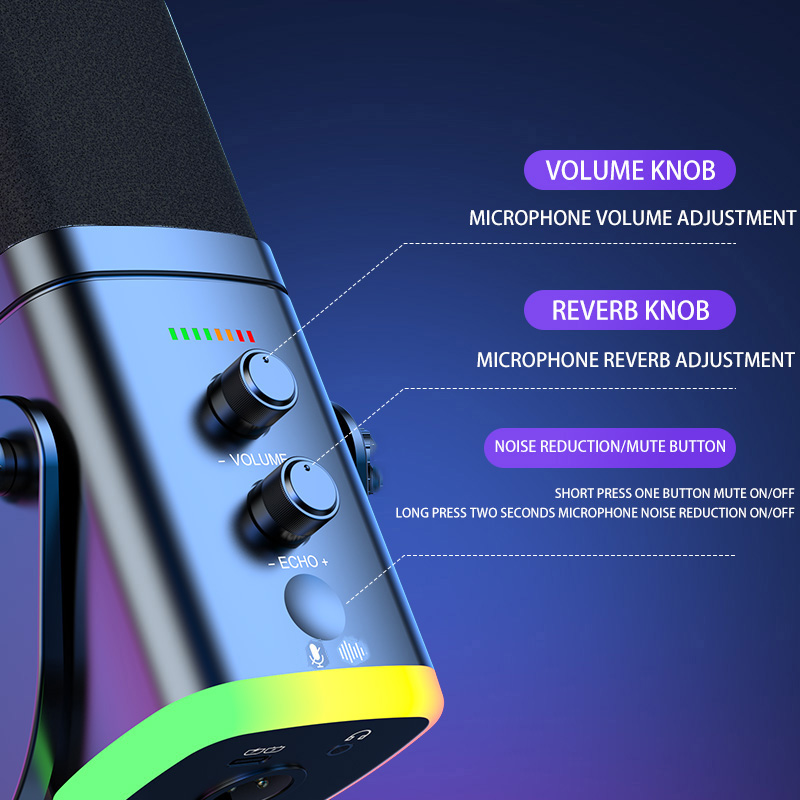 Mikrofon Dinamis XLR/USB untuk - Pc Gaming Youtuber ulasan dan harga