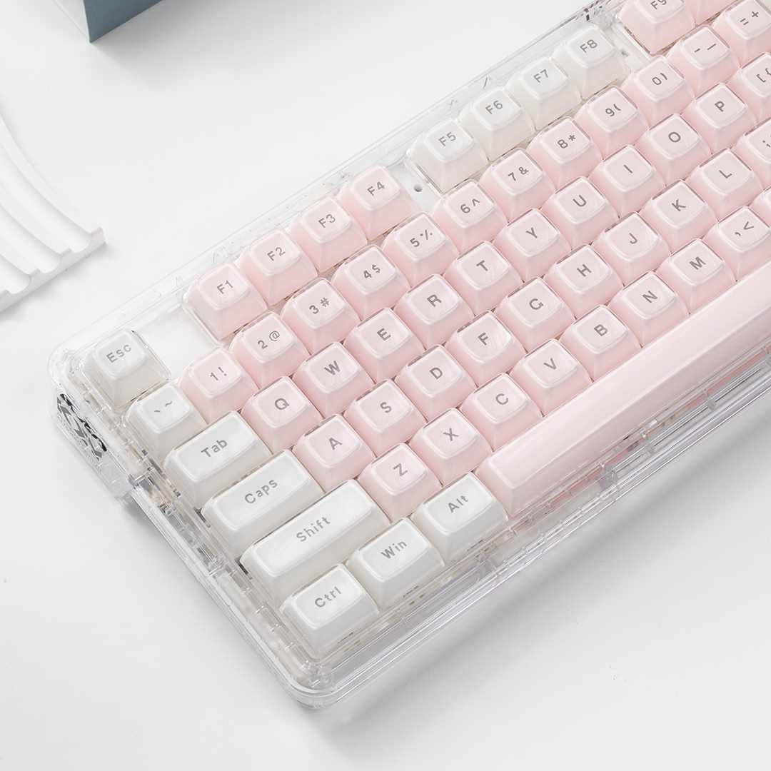 Keycaps Transparan Kristal Pin - Pc Gaming Fullset ulasan dan harga