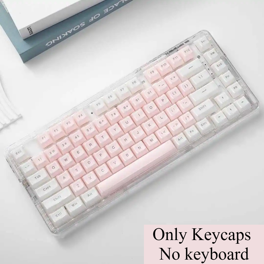 Keycaps Transparan Kristal Pin - Pc Gaming Fullset ulasan dan harga