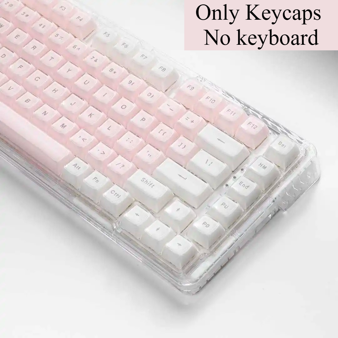 Keycaps Transparan Kristal Pin - Pc Gaming Fullset ulasan dan harga