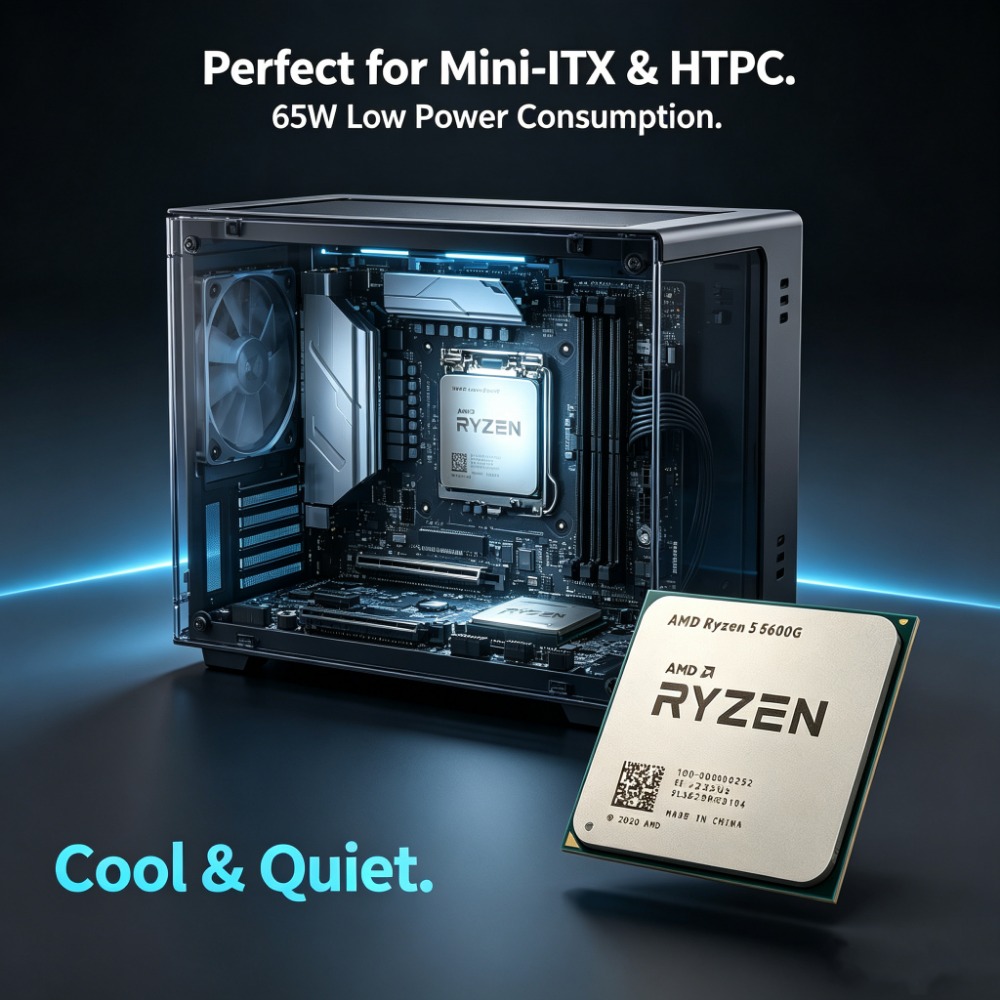 APU AM4 Terbuka Kunci Dengan G - Pc Gaming Mini ulasan dan harga