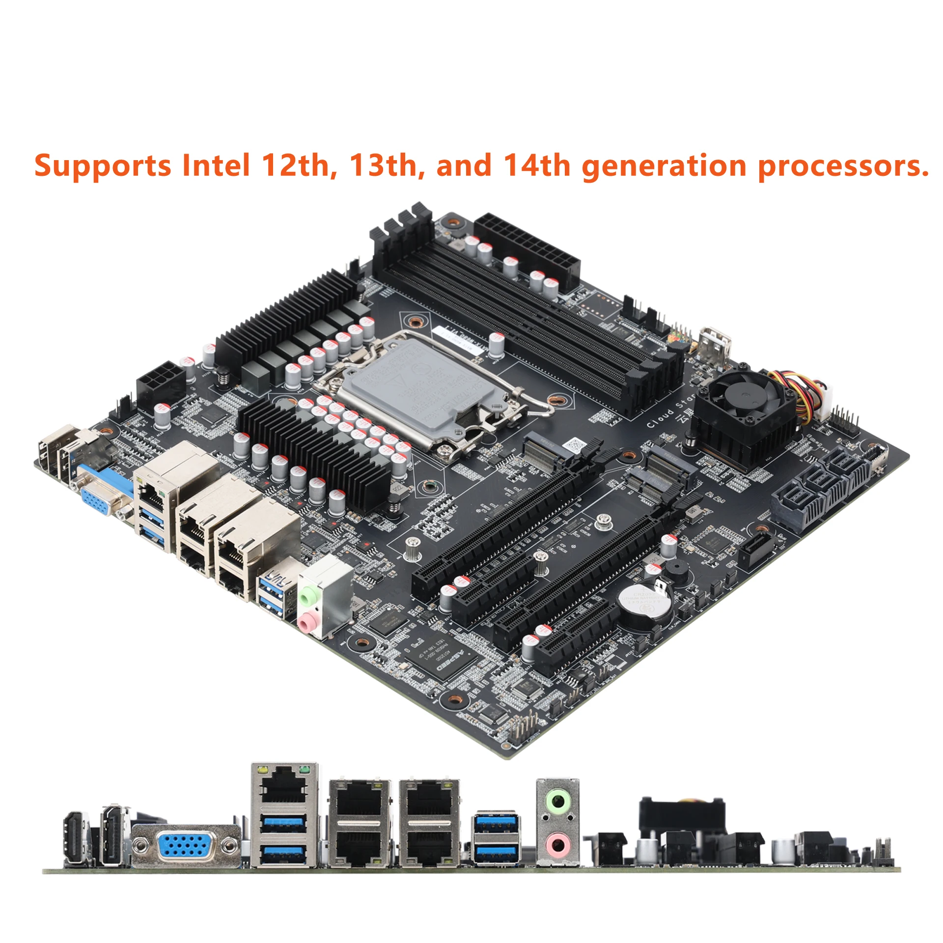 Papan Induk Server M-ATX W680  - Pc Gaming I3 ulasan dan harga