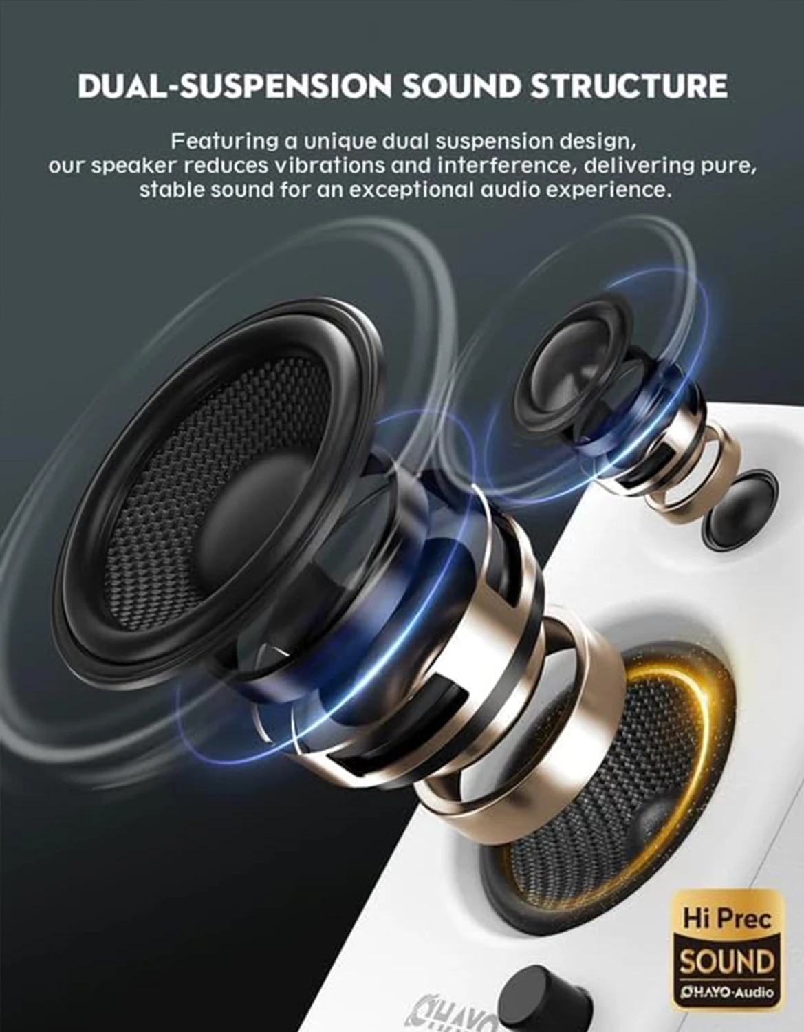 OHAYO 60W Speaker Rak Buku Akt - Pc Gaming Fullset ulasan dan harga