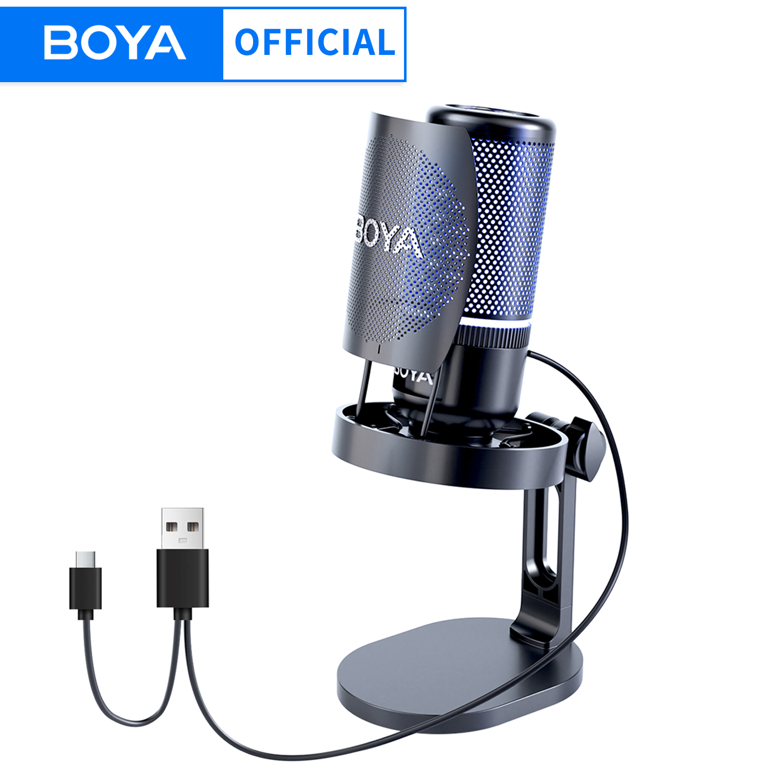 BOYA K3 K9 Mikrofon Gaming USB - Pc Gaming Youtuber ulasan dan harga