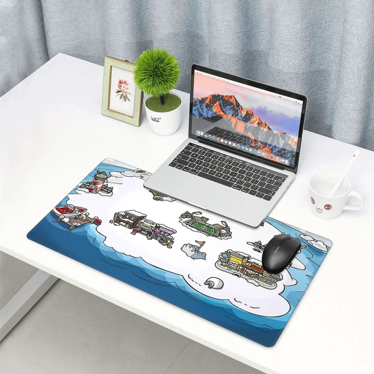 Alas Mouse Besar Peta Penguin  - Pc Gaming Club ulasan dan harga