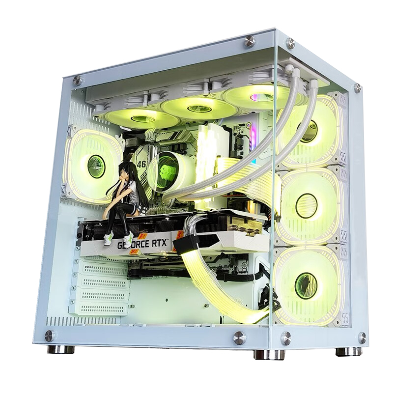 Casing Komputer Putih / Kabine - Pc Gaming Itx ulasan dan harga