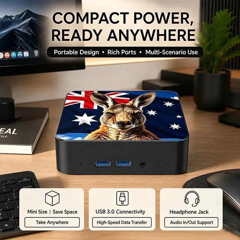 Komputer Mini PC Baru yang Tan - Pc Gaming Mini ulasan dan harga