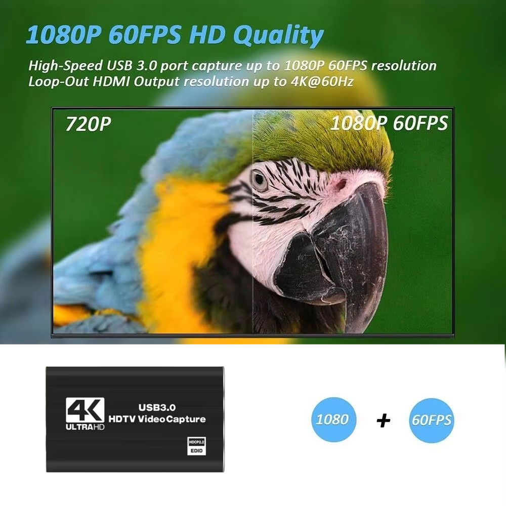 Kartu Pengambil Video Roreta 4 - Capture Card Hdmi ulasan dan harga