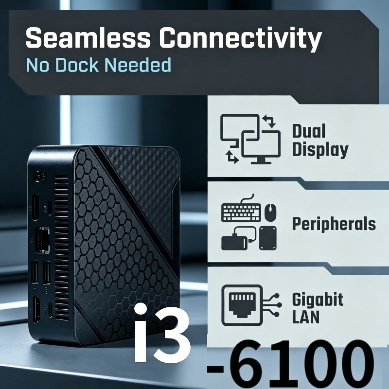 Mini PC Performa Tinggi Intel  - Pc Gaming I3 ulasan dan harga