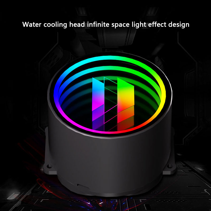 UPSIREN Cermin Poseidon 360 AR - Pc Gaming Water Cooling ulasan dan harga