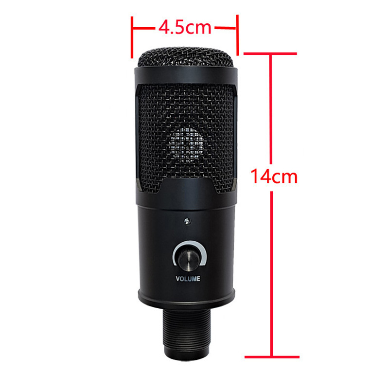 Mikrofon Kondensor USB 1.5M Mi - Pc Gaming Youtuber ulasan dan harga