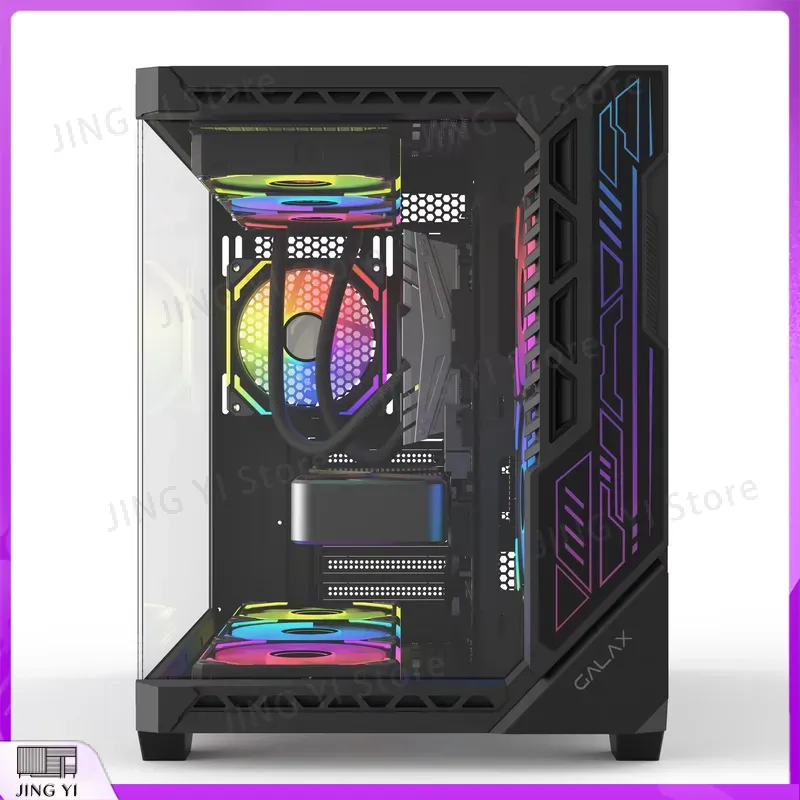 Casing PC Gaming RGB Mid Tower - Pc Gaming Water Cooling ulasan dan harga