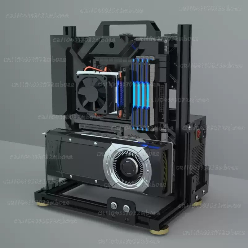 Rak PC Gaming Vertikal Terbuka - Pc Gaming Itx ulasan dan harga