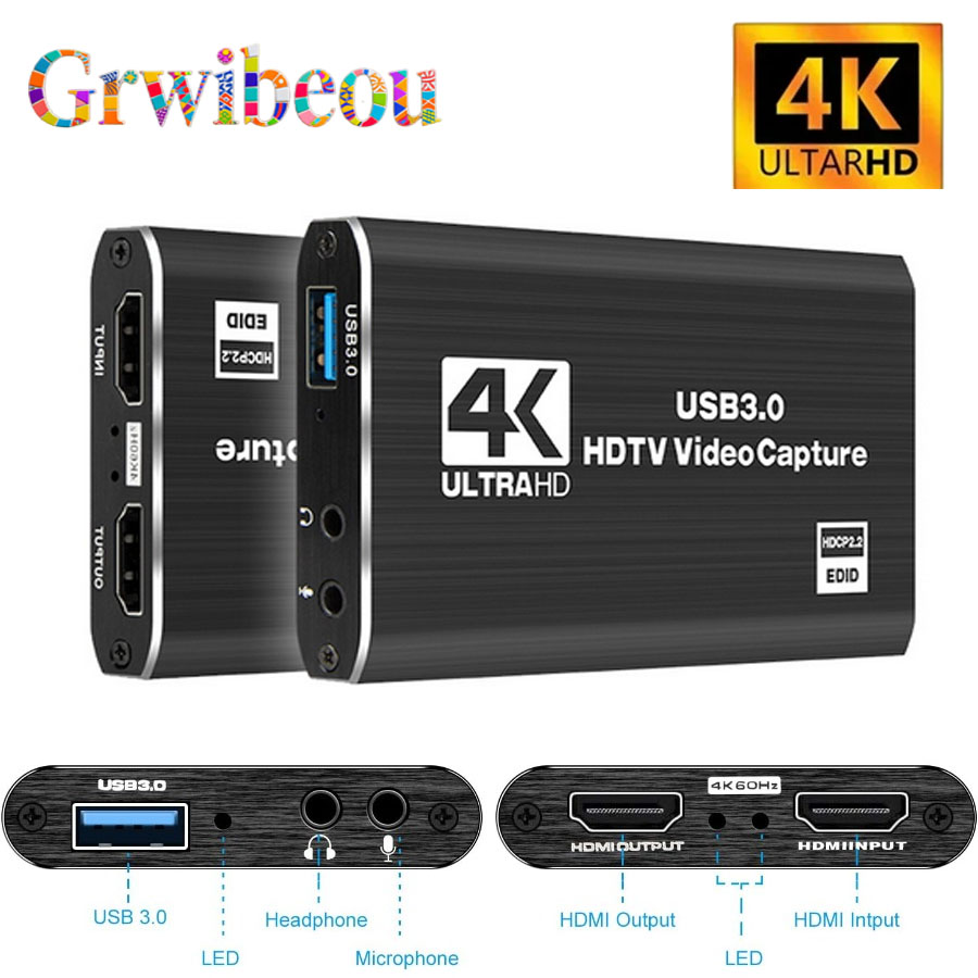 Kartu Pengambil Video USB 3.0  - Capture Card Hdmi ulasan dan harga