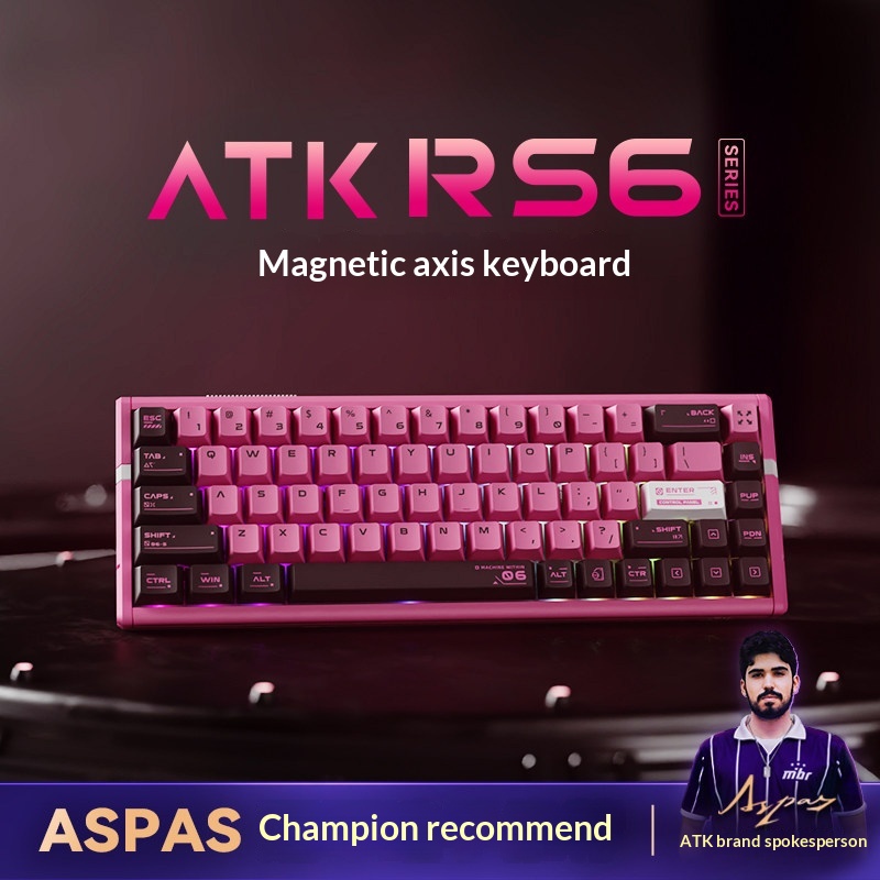 ATK RS6 Keyboard Mekanik Alumi - Pc Gaming Cs2 ulasan dan harga