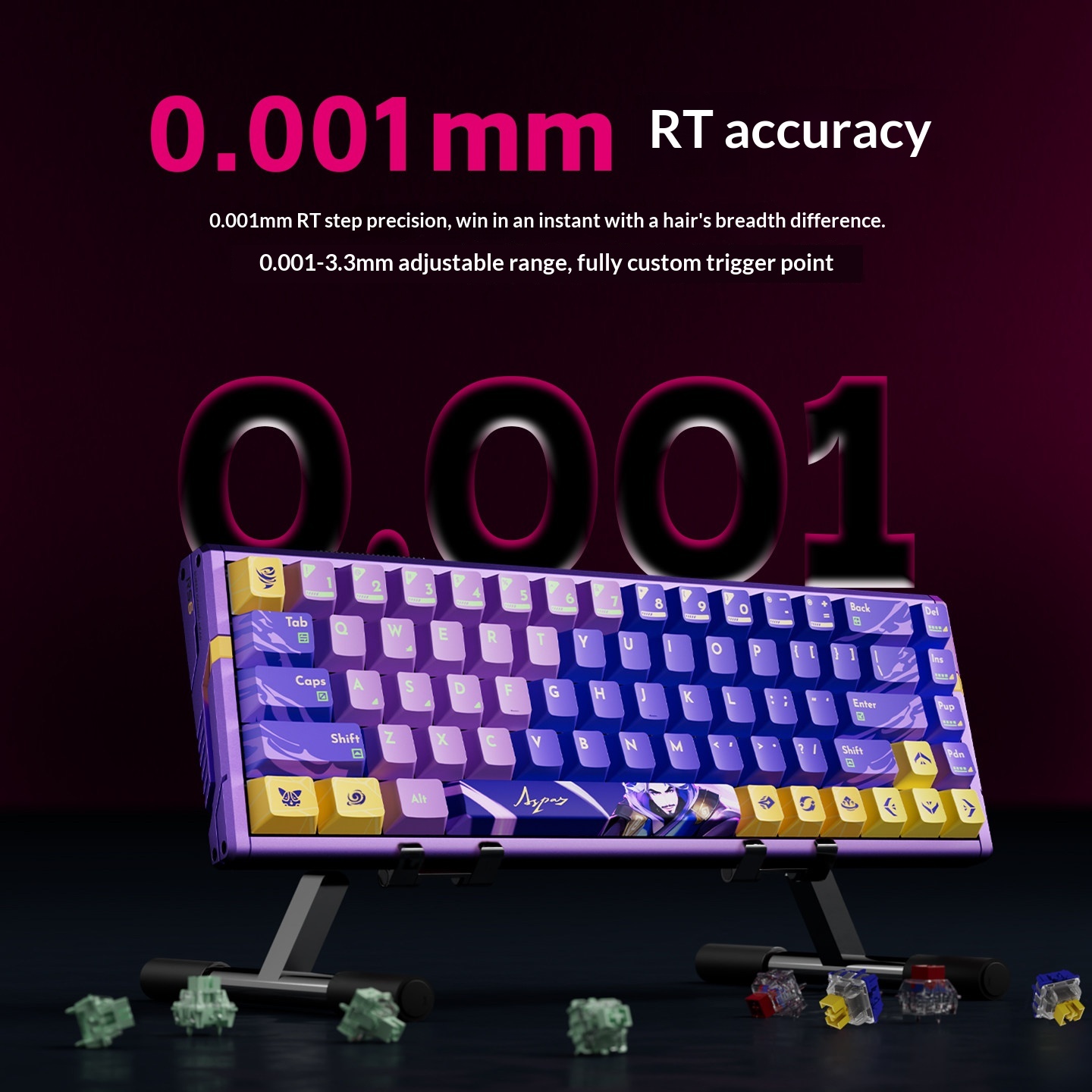 ATK RS6 Keyboard Mekanik Alumi - Pc Gaming Cs2 ulasan dan harga