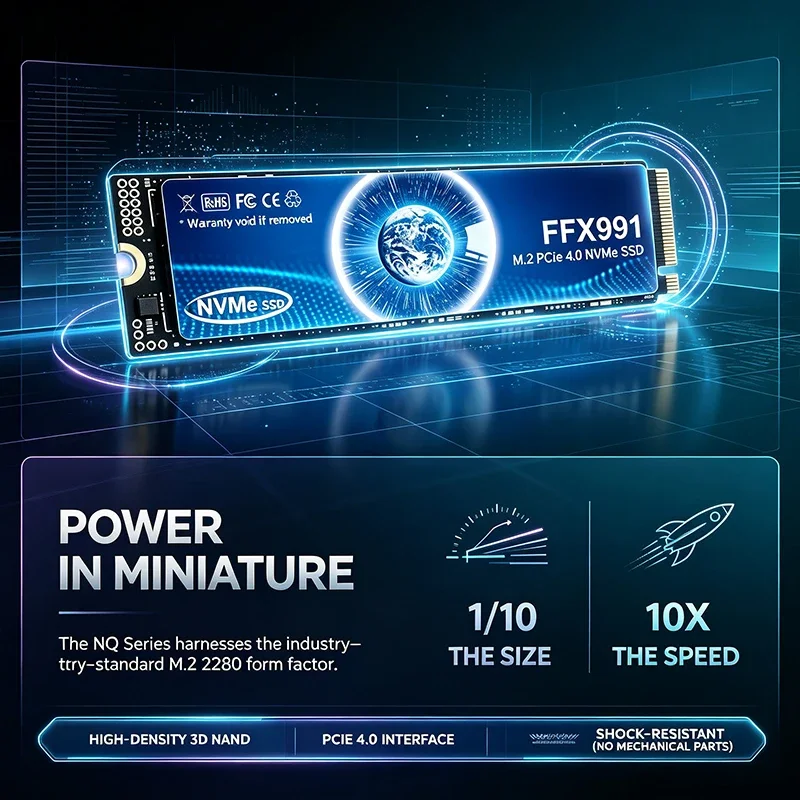FFX991 M.2 NVMe PCIe 4.0 SSD I - Pc Unit For Gaming ulasan dan harga