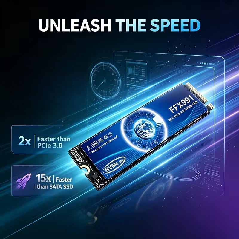FFX991 M.2 NVMe PCIe 4.0 SSD I - Pc Unit For Gaming ulasan dan harga