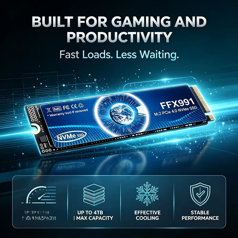 FFX991 M.2 NVMe PCIe 4.0 SSD I - Pc Unit For Gaming ulasan dan harga