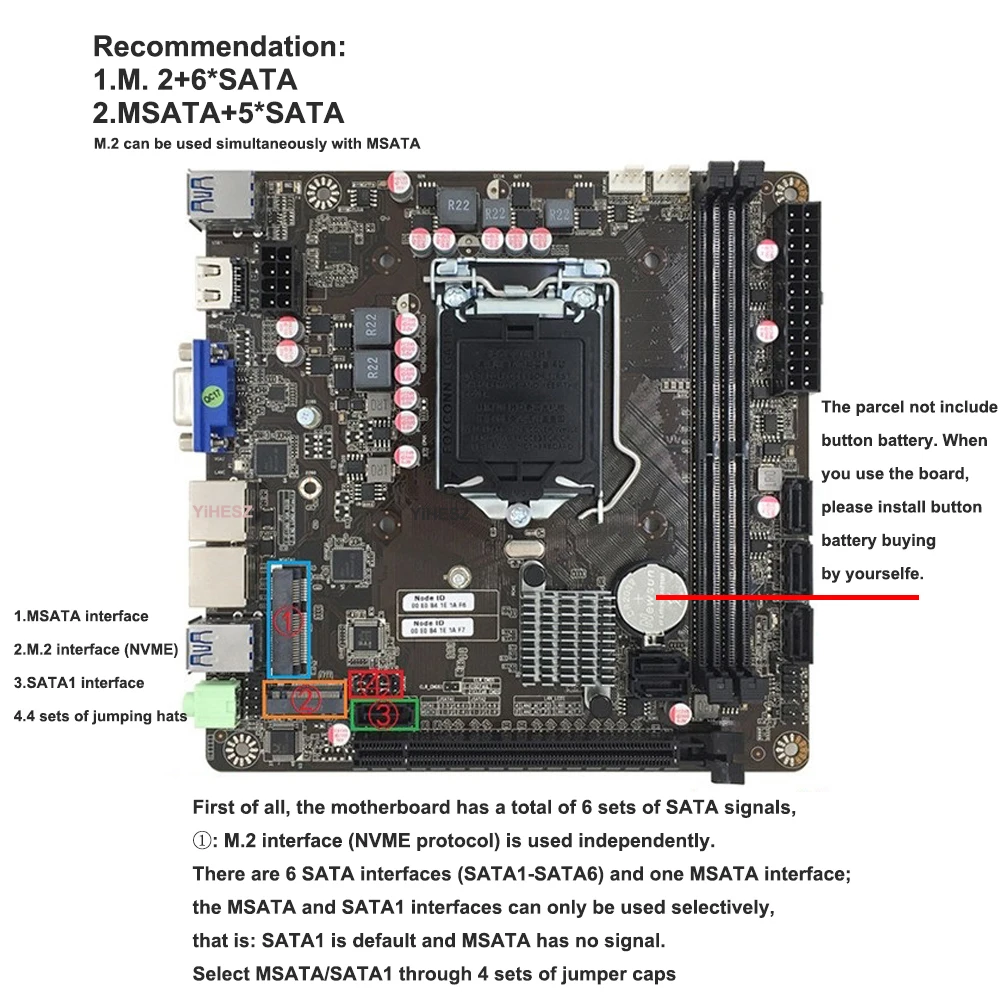 Motherboard Mini-ITX B365 LGA  - Pc Gaming Itx ulasan dan harga