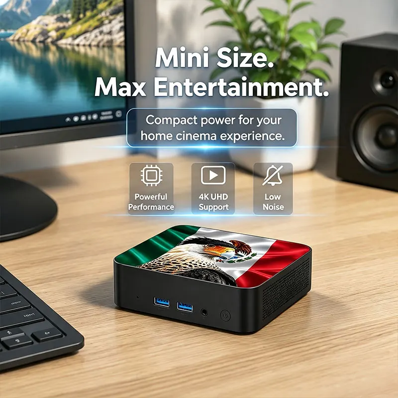 Mini PC Bertema Bendera Meksik - Pc Gaming Mini ulasan dan harga