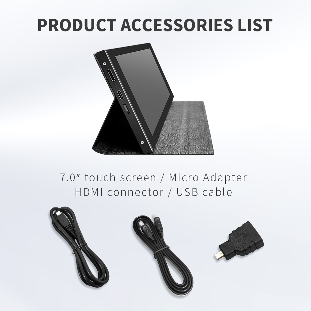 Panel Layar Sentuh LCD 7 Inci  - Pc Gaming Fullset ulasan dan harga