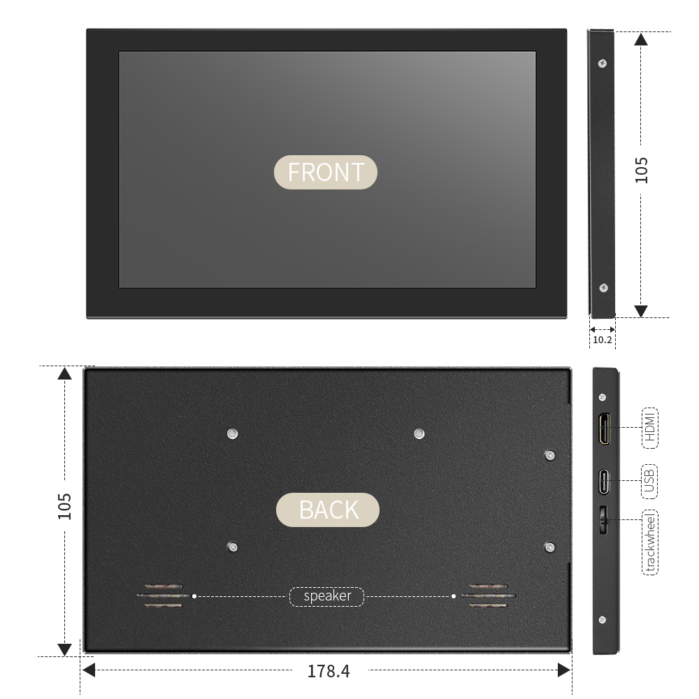 Panel Layar Sentuh LCD 7 Inci  - Pc Gaming Fullset ulasan dan harga