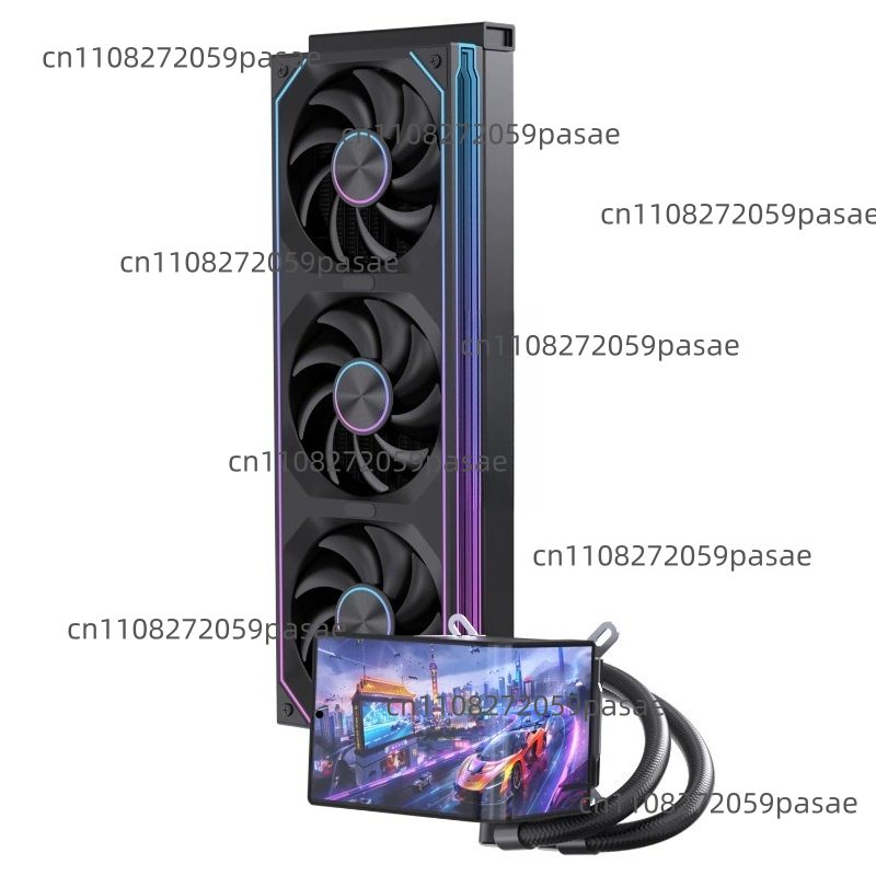 Casing PC Pendingin Cair 360mm - Pc Gaming Water Cooling ulasan dan harga