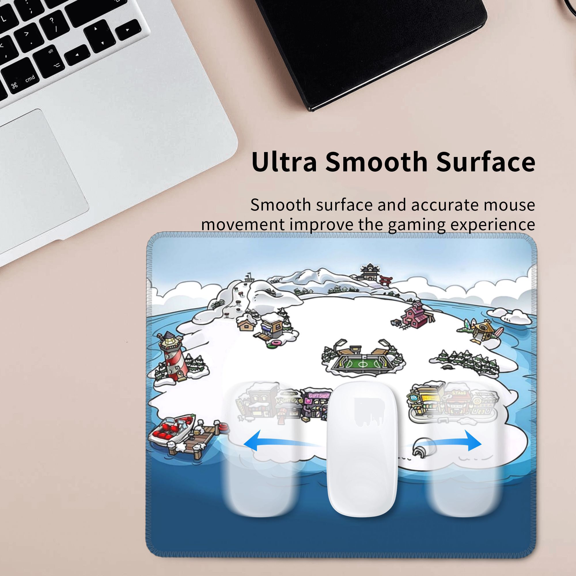 Club Penguin M Mouse Pad Keybo - Pc Gaming Club ulasan dan harga