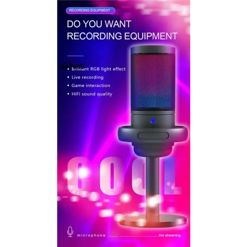 Mikrofon Kondensor USB Studio  - Pc Gaming Youtuber ulasan dan harga
