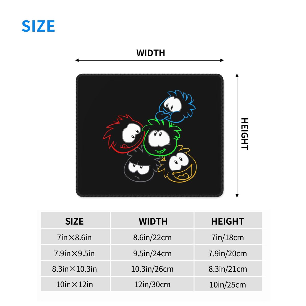 Alas Mouse Multi-ukuran Club P - Pc Gaming Club ulasan dan harga